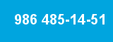 986 485-14-51